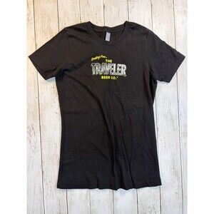 The Traveler Beer Co Mens T Shirt S Black Graphic Tee Brewery Next Level